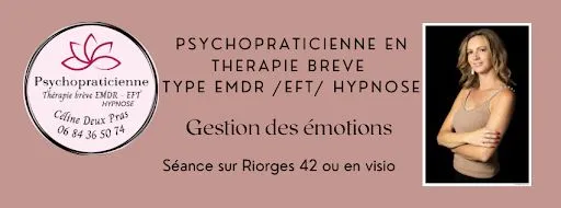 Céline DEUX PRAS - (Emdr 42- Psychopraticienne en thérapie brève, Hypnose, Massage, Formatrice à Riorges
